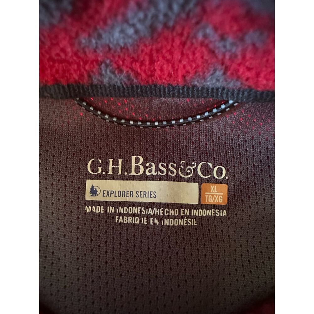 G.H. Bass & Co Fleece Pullover Size XL - Picture 4 of 5